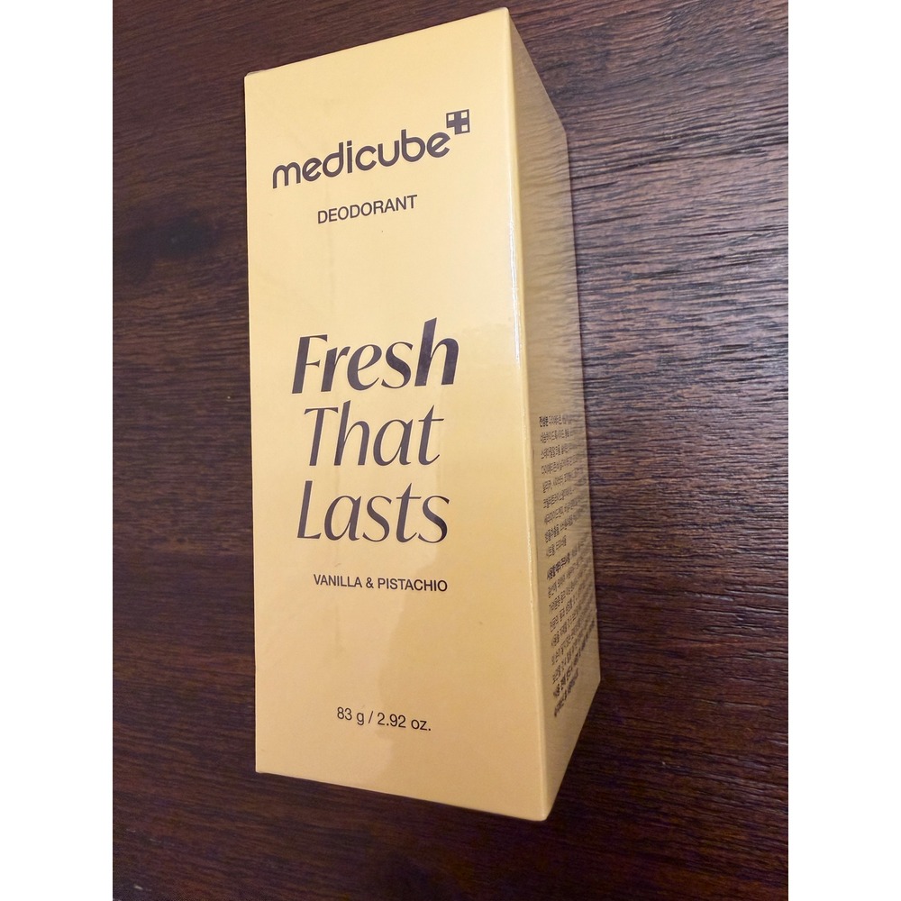 Medicube Fresh That Lasts Deodorant Vanilla & Pistachio Aluminum Free 2.92oz NIB